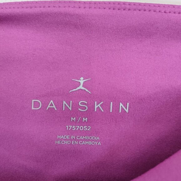 Ladies SZ M Danskin Pink 7/8 Leggings - Picture 4 of 4
